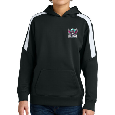Youth Owl Hawks Poly Fleece Hoodie Thumbnail