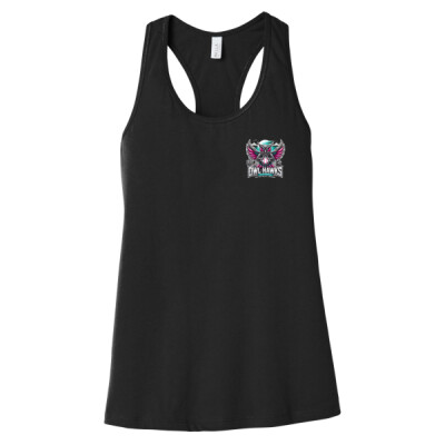 Women's Owl Hawks Jersey Racerback Tank Thumbnail