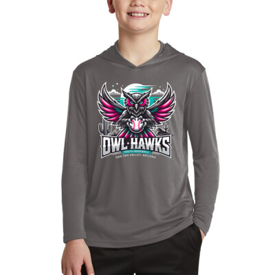 Youth Owl Hawks Dri-Fit Hooded Pullover Thumbnail