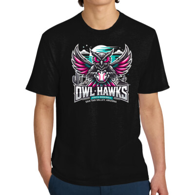 Adult Owl Hawks T-shirt Thumbnail