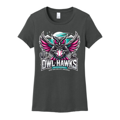 Women's Owl Hawks T-shirt Thumbnail