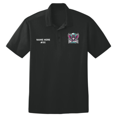 Tall Adult Owl Hawks Polo Thumbnail