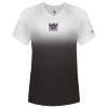 Women's V-Neck Ombre T-Shirt Thumbnail