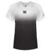 Women's V-Neck Ombre T-Shirt Thumbnail